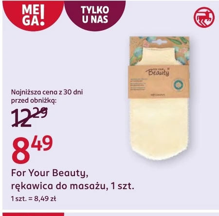 Rękawica do masażu For Your Beauty