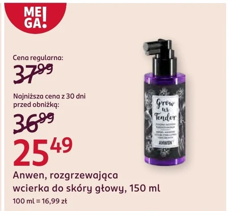 Wcierka do skóry głowy Anwen