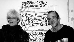 Keith Haring. Zaczął od graffiti w metrze, jego prace są warte fortunę