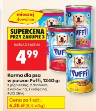 Karma dla psa Puffi