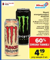 Napój energetyczny Monster