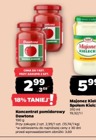 Koncentrat pomidorowy Dawtona