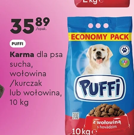 Karma dla psa Puffi