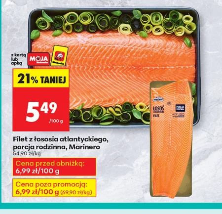 Filet z łososia Marinero