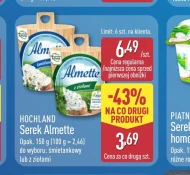 Вершковий сир Almette