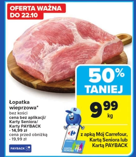 Łopatka wieprzowa Carrefour