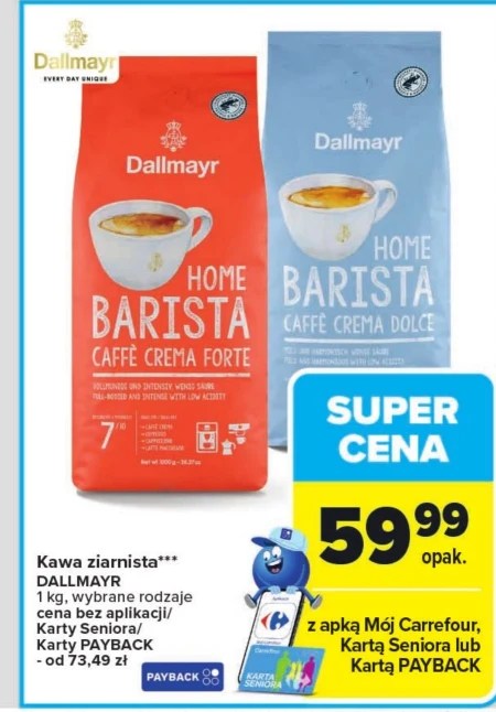 Kawa ziarnista Dallmayr