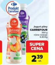 Jogurt pitny Carrefour