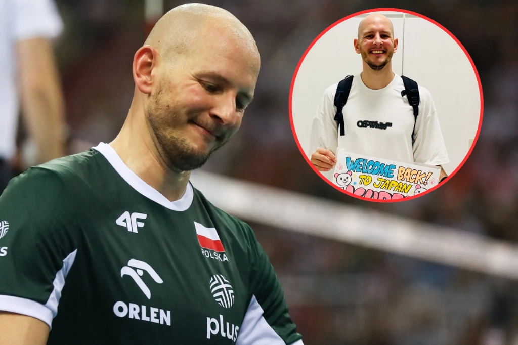 Bartosz Kurek wylądował już w Japonii Bartosz Kurek wylądował już w Japonii