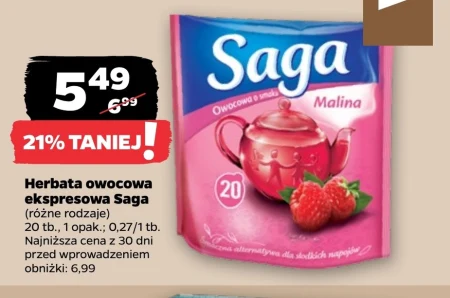 Herbata owocowa Saga