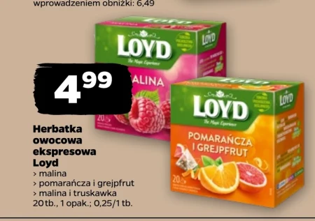 Herbata owocowa Loyd