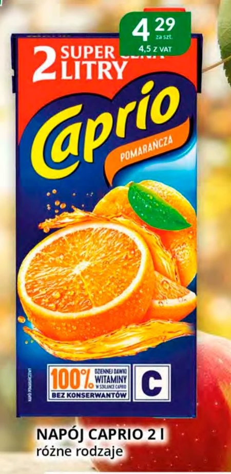 Napój Caprio