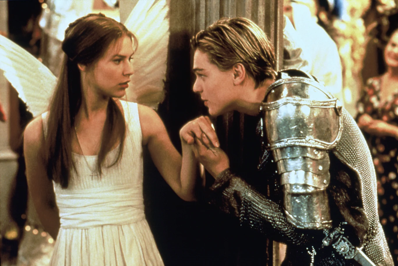 Claire Danes i Leonardo DiCaprio w filmie "Romeo i Julia" Claire Danes i Leonardo DiCaprio w filmie "Romeo i Julia"