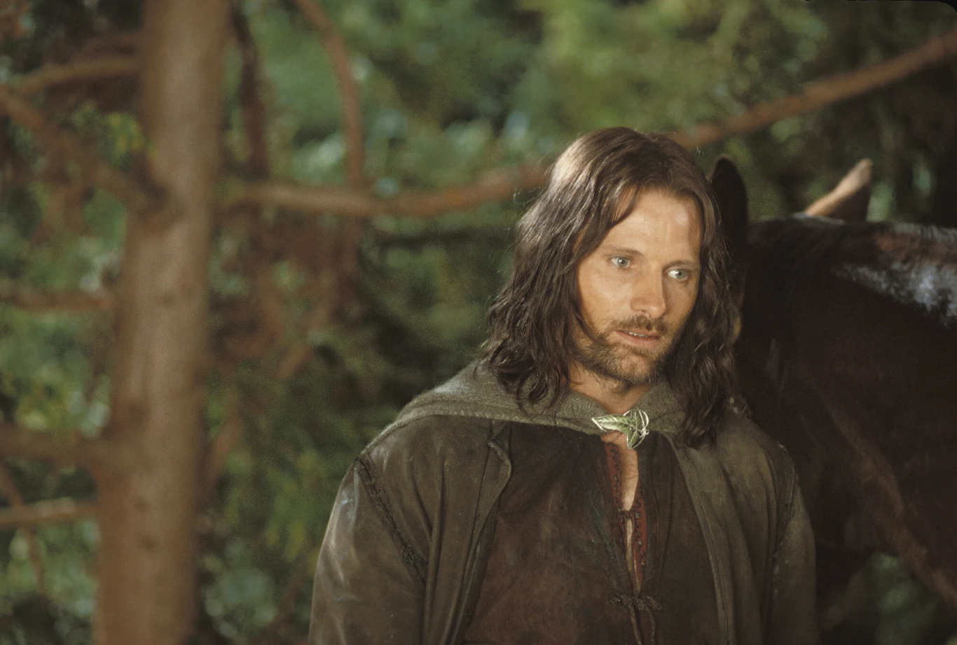Viggo Mortensen jako Aragorn Viggo Mortensen jako Aragorn