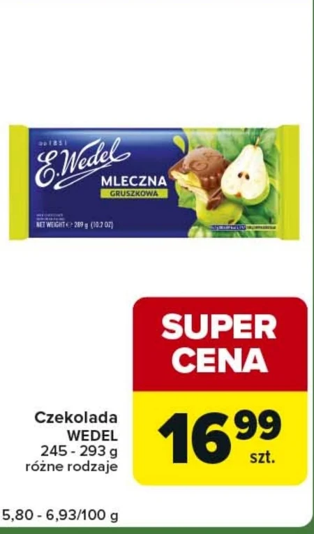 Czekolada Wedel