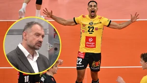 Siatkarski talent z Białorusi znów błysnął. Wszystko na oczach Grbicia