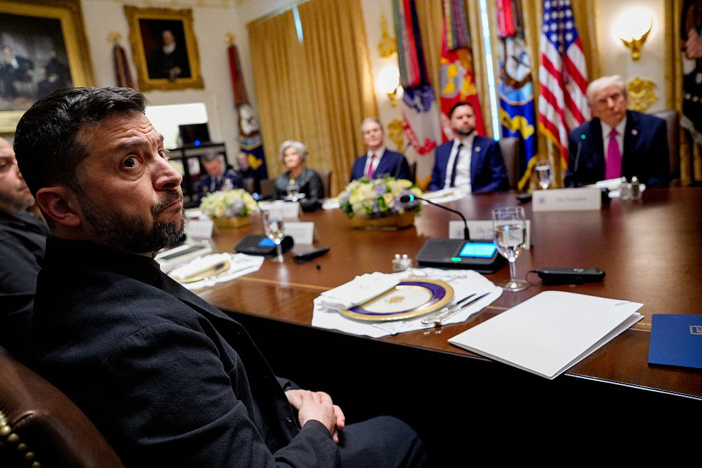 Spotkanie Trumpa z Zełenskim w Białym Domu miało burzliwy przebieg, donoszą media