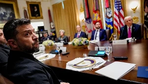 Spotkanie Trumpa z Zełenskim w Białym Domu miało burzliwy przebieg, donoszą media