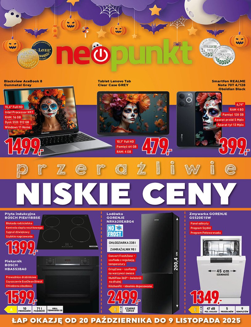 Gazetka promocyjna NEOPUNKT - ważna od 20. 10. 2025 do 09. 11. 2025