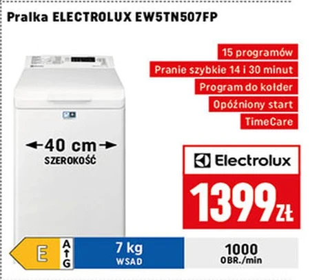 Pralka Electrolux