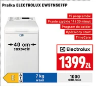 Pralka Electrolux