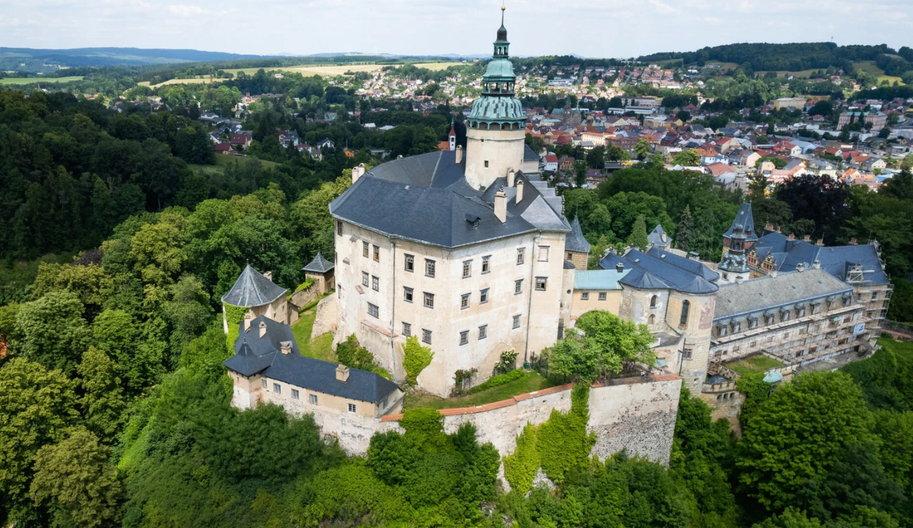 Zamek Frýdlant to także wspaniały punkt widokowy Zamek Frýdlant to także wspaniały punkt widokowy