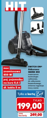 Odkurzacz Switch On