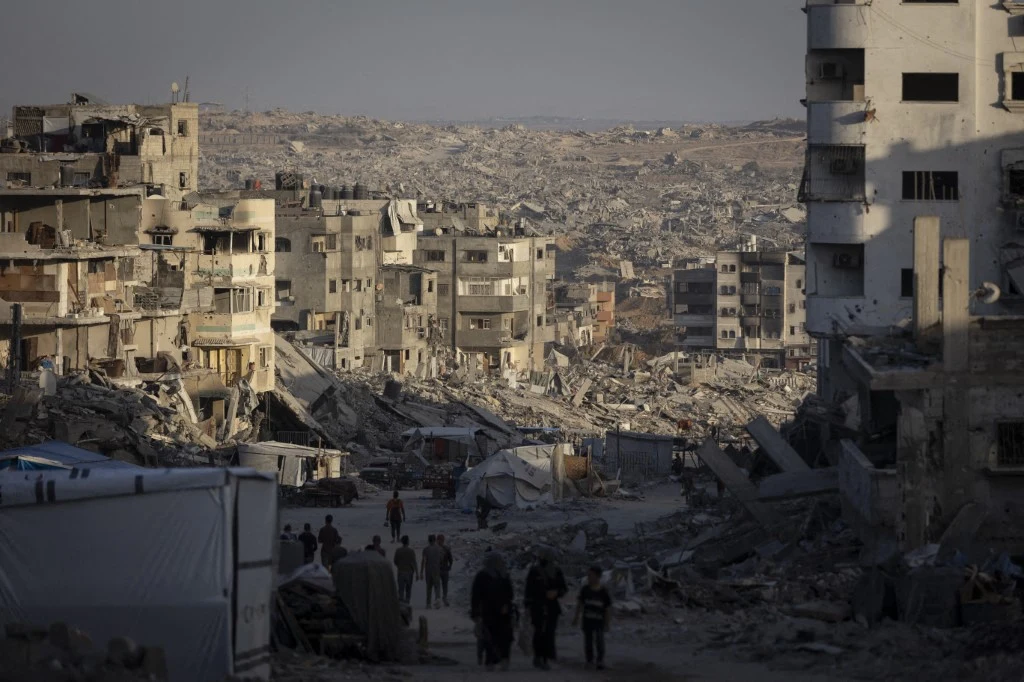 Gaza zniszczona działaniami wojennymi