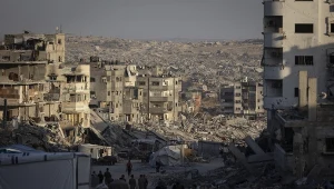 Gaza zniszczona działaniami wojennymi