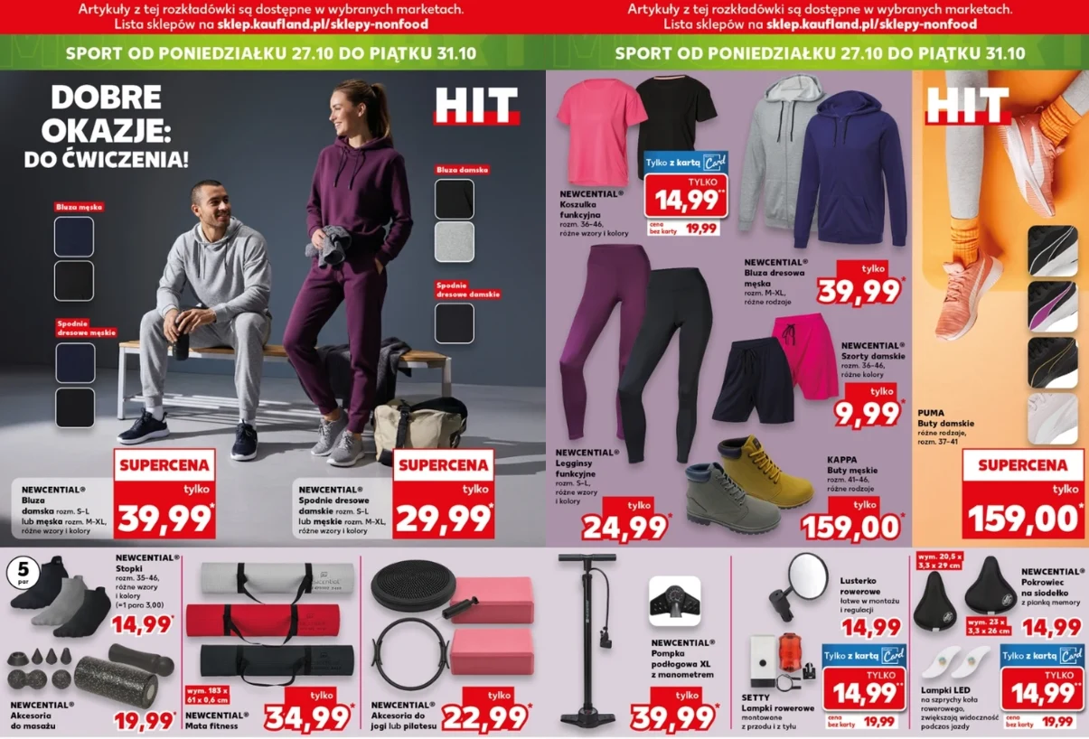 Sportowa oferta w Kauflandzie Sportowa oferta w Kauflandzie