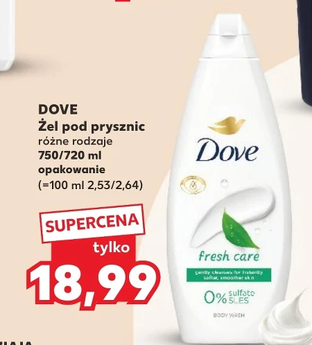 Żel pod prysznic Dove
