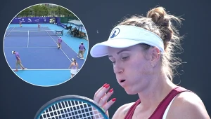 6:4 dla Polki w WTA 250, nagła przerwa w drugim secie. Koniec po 122 minutach