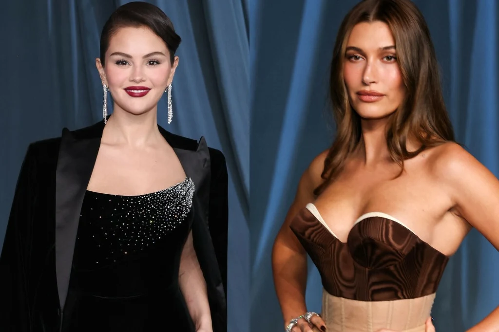 Selena Gomez i Hailey Bieber na gali Academy Museum 2025 w Los Angeles Selena Gomez i Hailey Bieber na gali Academy Museum 2025 w Los Angeles