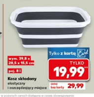Kosz składany