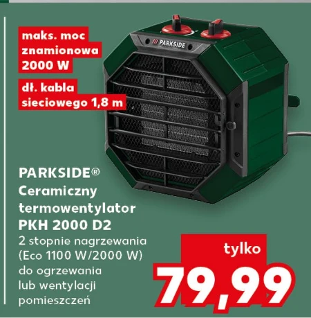 Термоелектричний вентилятор Parkside