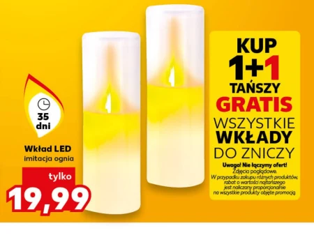 Wkład led do zniczy