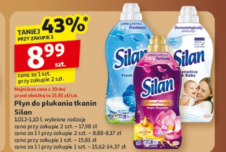 Płyn do płukania tkanin Silan