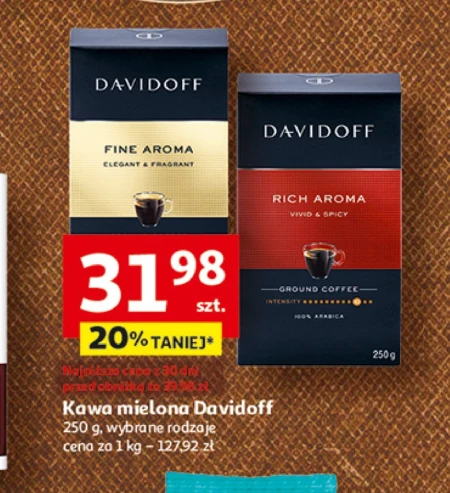 Мелена кава Davidoff