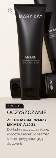 Żel do mycia twarzy MK Men