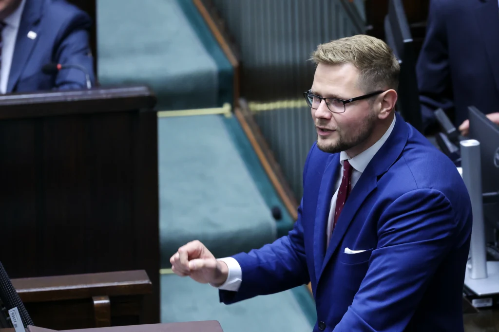 Były wiceminister sprawiedliwości Michał Woś