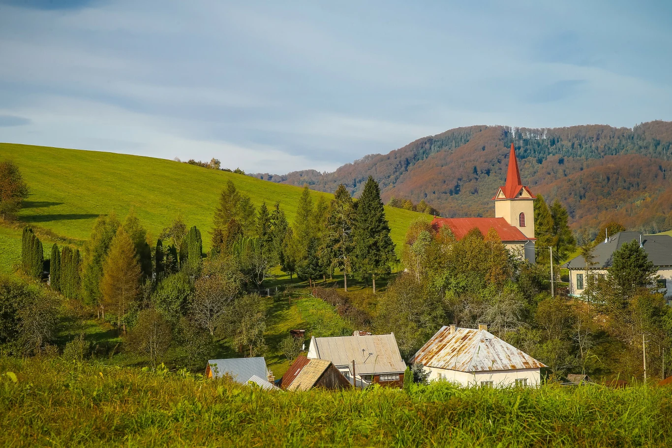 Jesienią Muszyna urzeka wyjątkową atmosferą.