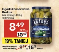Ogórki konserwowe Krakus