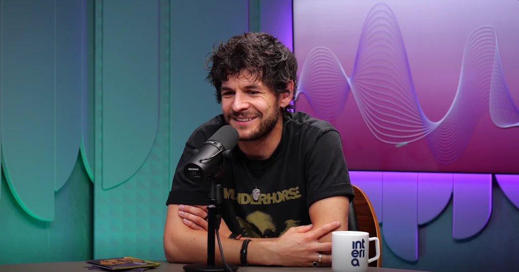 Jacko Brango w studiu Interii Jacko Brango w studiu Interii