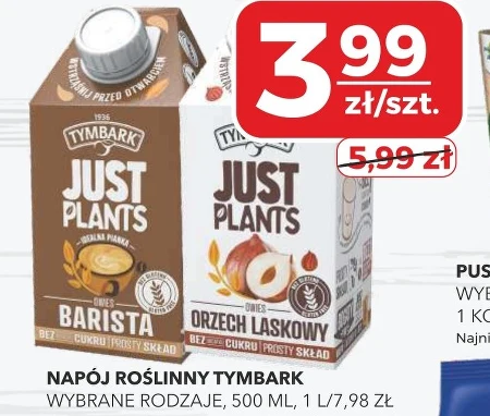 Napój roślinny Tymbark