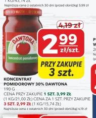 Koncentrat pomidorowy Dawtona