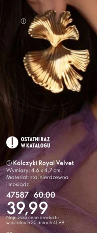Kolczyki Royal Velvet