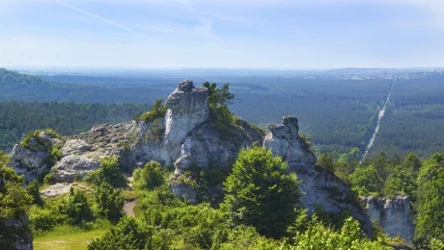 Miejsce idealne na wycieczki. Wyżyna Częstochowska oferuje mnóstwo ciekawych trasów i szlaków