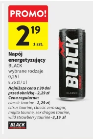 Napój energetyczny Black