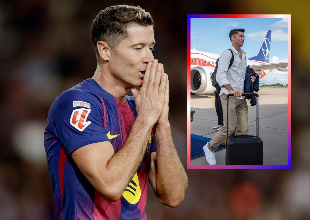 Robert Lewandowski poleci na mecz do USA Robert Lewandowski poleci na mecz do USA