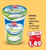 Jogurt naturalny Primo